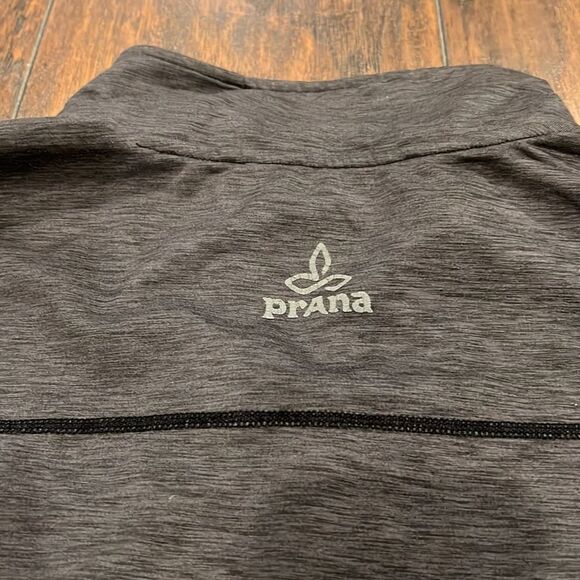prAna 1/4 Zip Mens Grey Pullover Size Large Lightweight size XXL breathable - Picture 10 of 10